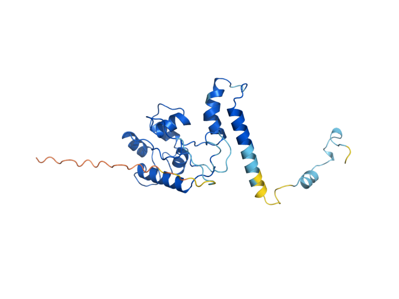 AlphaFold predicted structure of SSP120