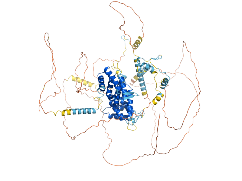 AlphaFold predicted structure of TIF4631