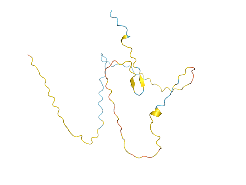 AlphaFold predicted structure of EDC2