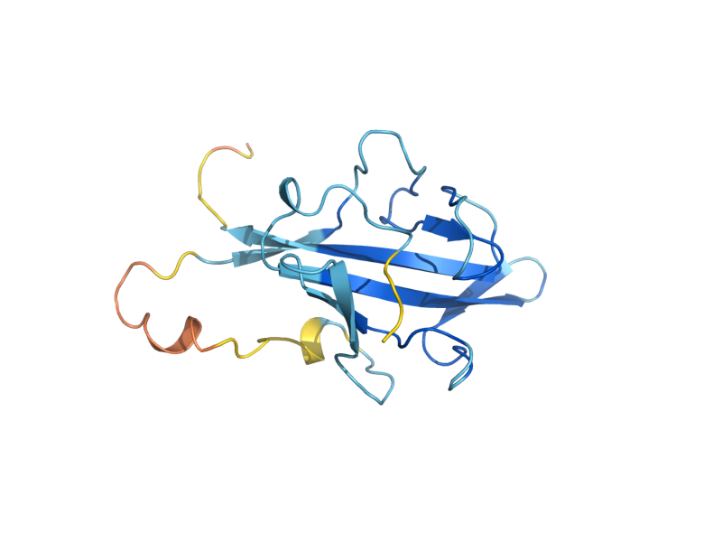 AlphaFold predicted structure of SPO73