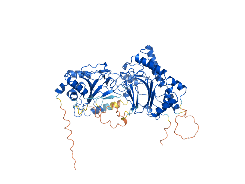 AlphaFold predicted structure of TPA1
