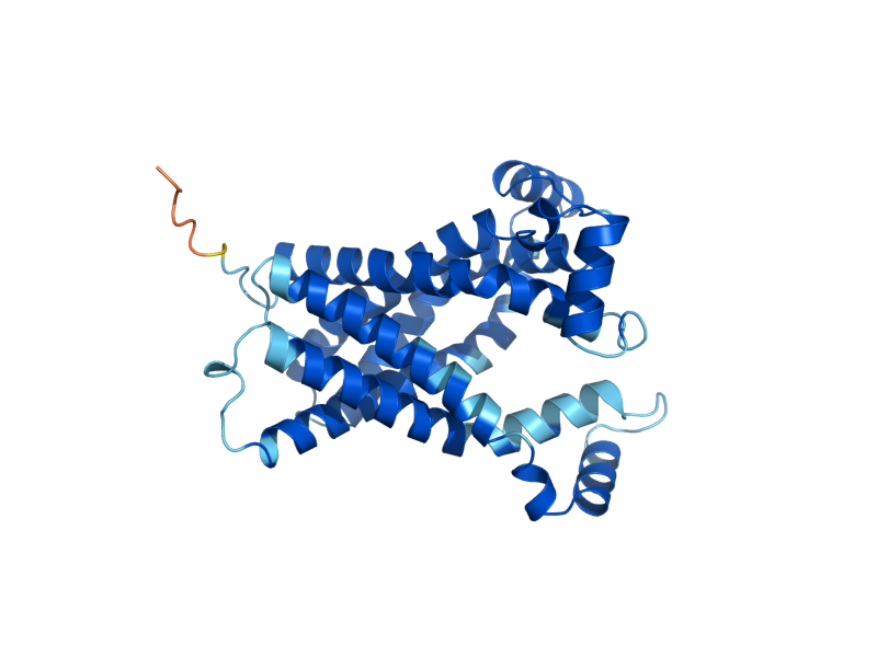 AlphaFold predicted structure of PIC2
