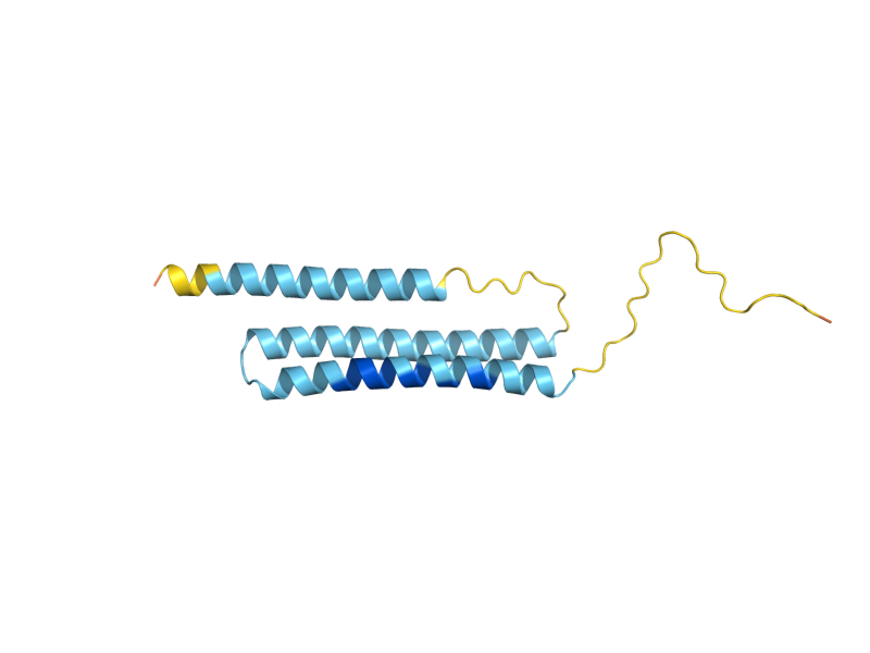 AlphaFold predicted structure of VTC1