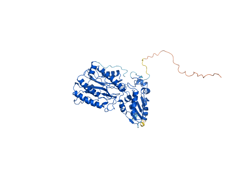 AlphaFold predicted structure of ICP55