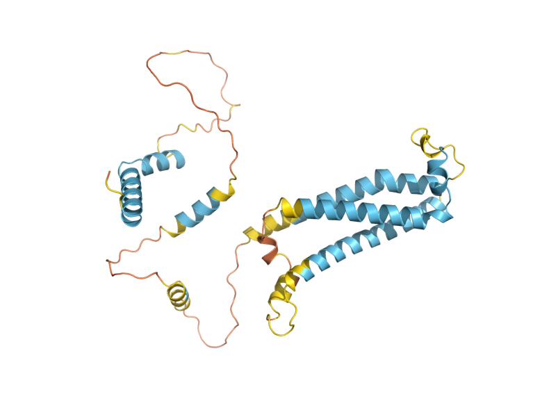 AlphaFold predicted structure of GET2