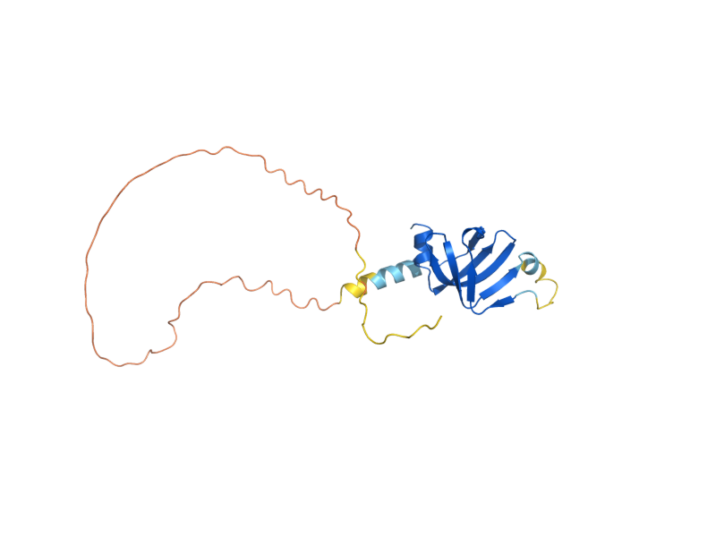 AlphaFold predicted structure of LSM4