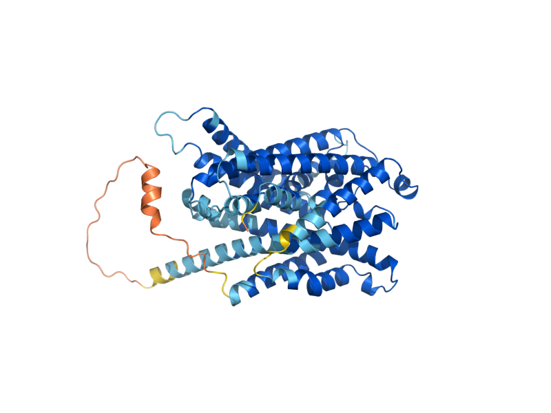 AlphaFold predicted structure of AVT6