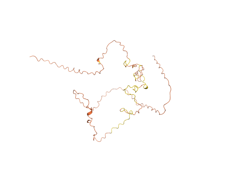 AlphaFold predicted structure of YNL195C