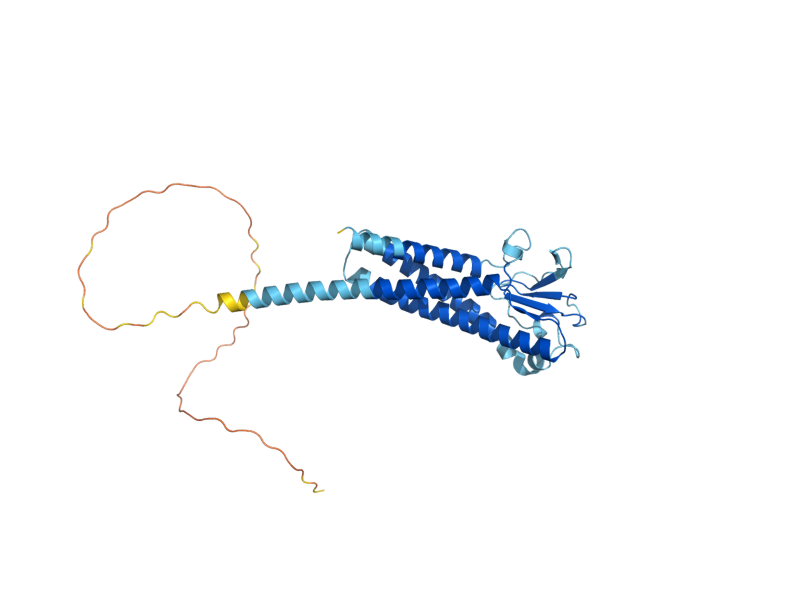 AlphaFold predicted structure of YNL194C