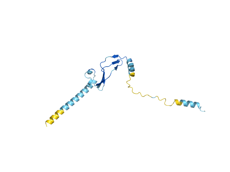 AlphaFold predicted structure of BTT1