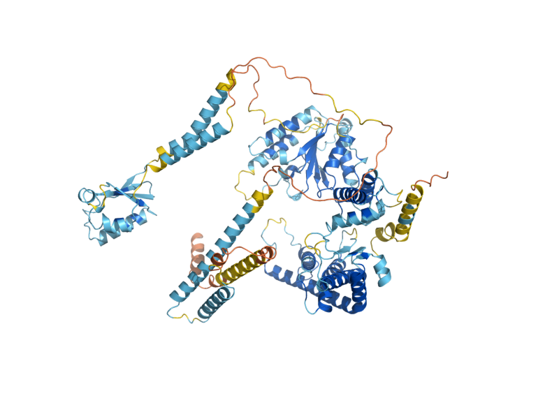AlphaFold predicted structure of YTA12