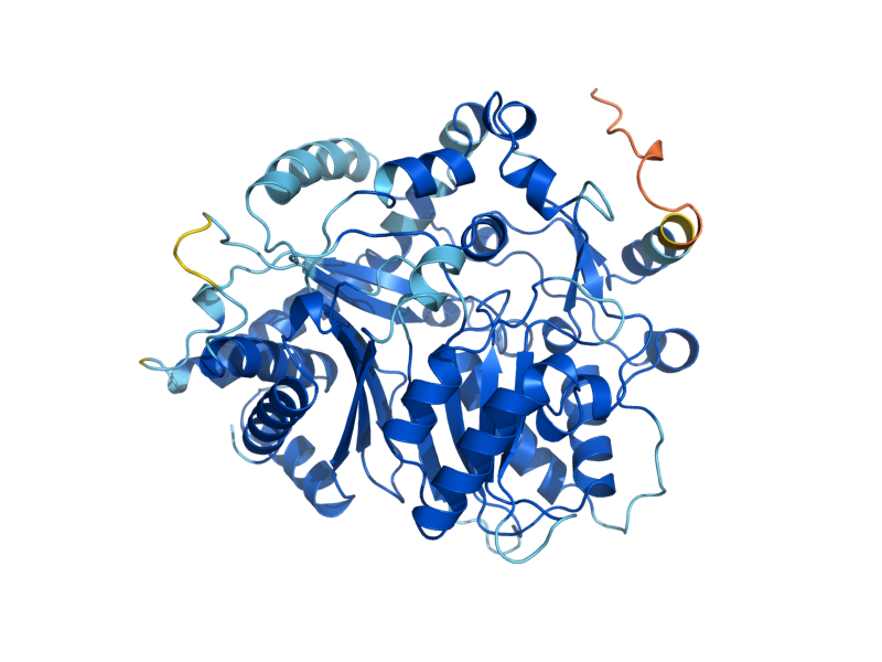 AlphaFold predicted structure of ATF1