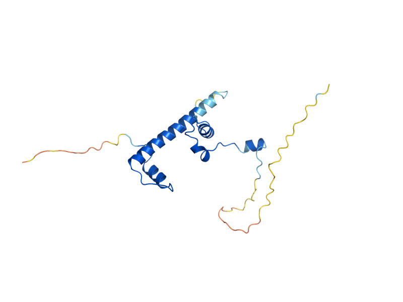 AlphaFold predicted structure of DLS1