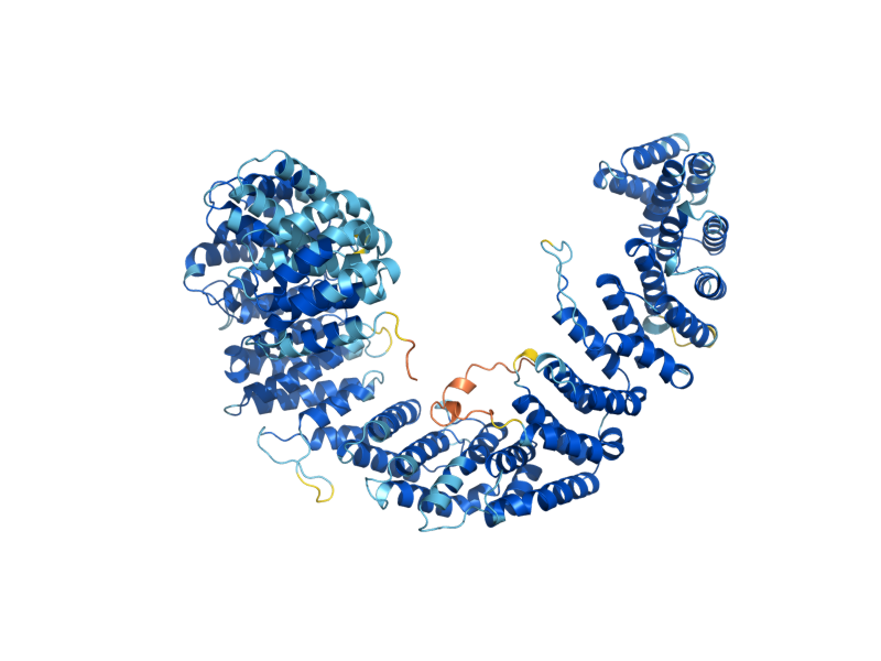 AlphaFold predicted structure of MET18