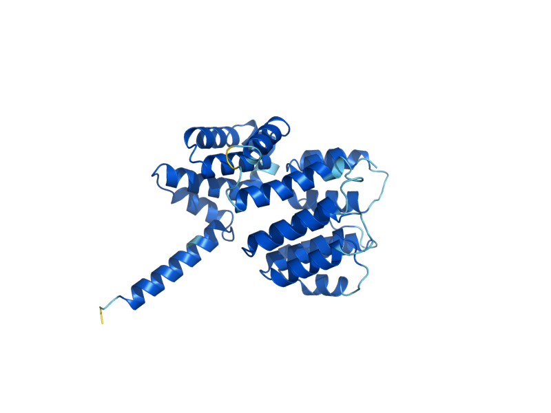 AlphaFold predicted structure of SEC28