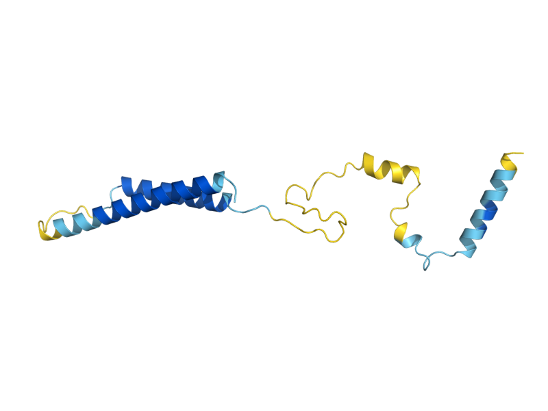 AlphaFold predicted structure of EMC5