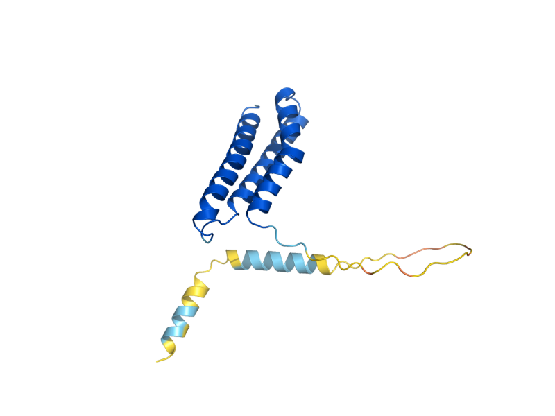 AlphaFold predicted structure of SNL1