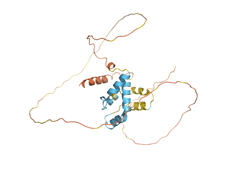 AlphaFold predicted structure of TIR3
