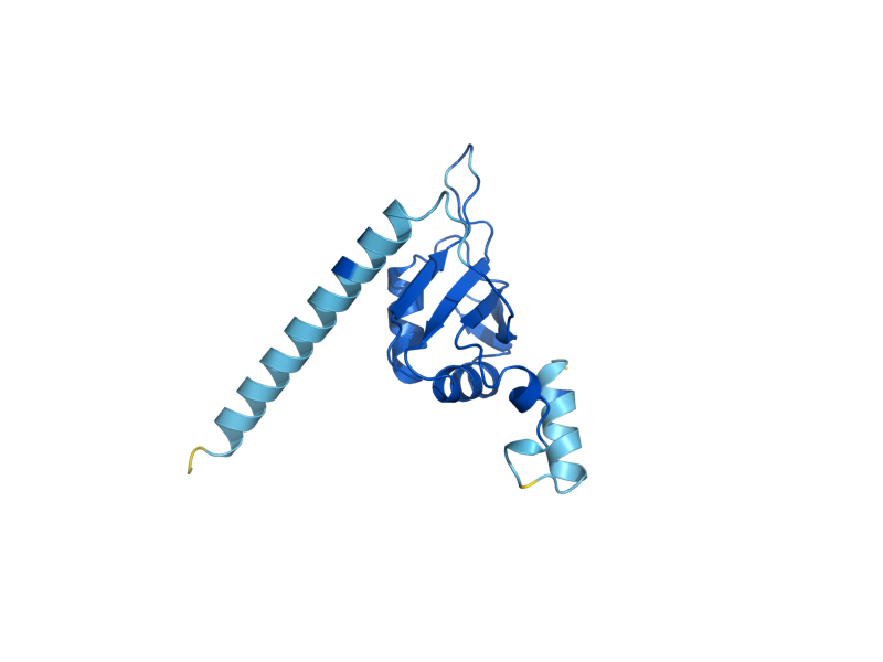AlphaFold predicted structure of IST3