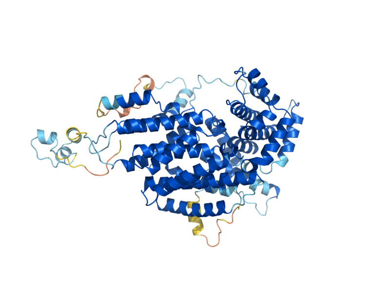 AlphaFold predicted structure of CEP3