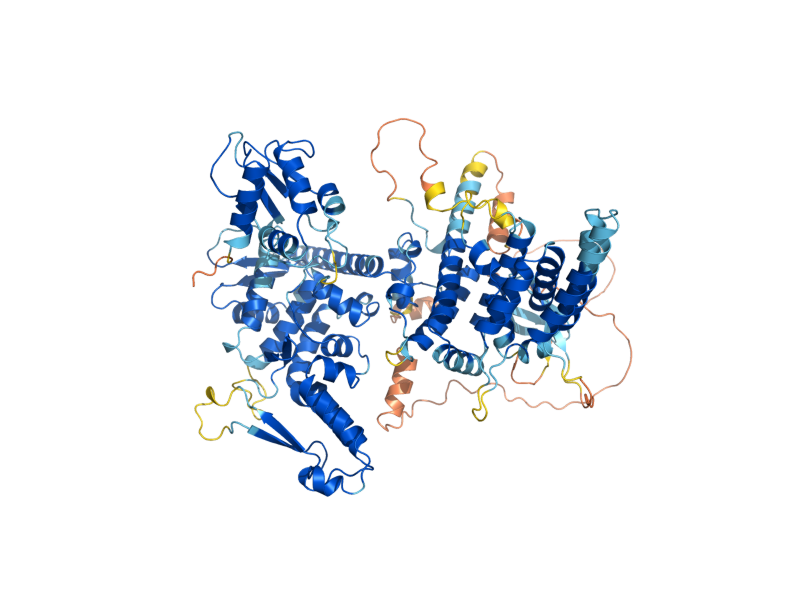 AlphaFold predicted structure of HUL4