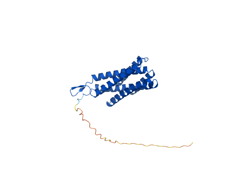 AlphaFold predicted structure of CAT5
