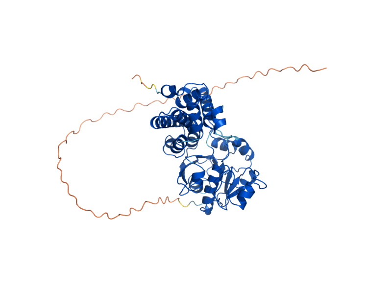 AlphaFold predicted structure of GPD2
