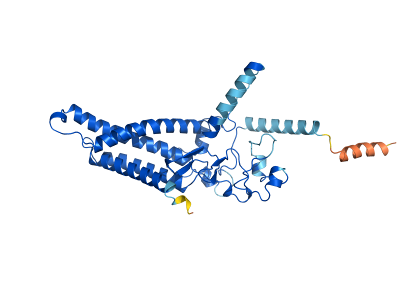 AlphaFold predicted structure of PFA3