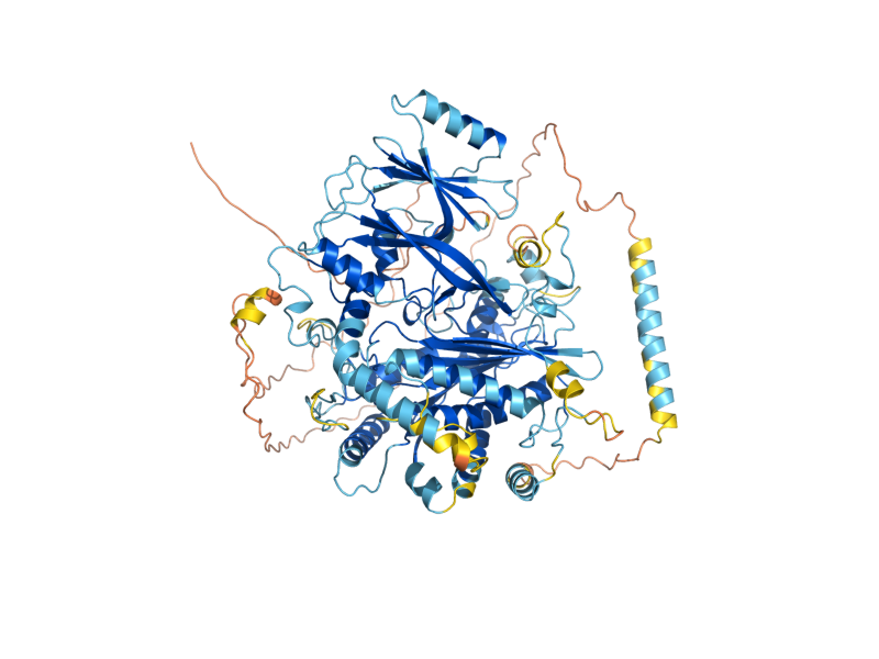 AlphaFold predicted structure of FIG4