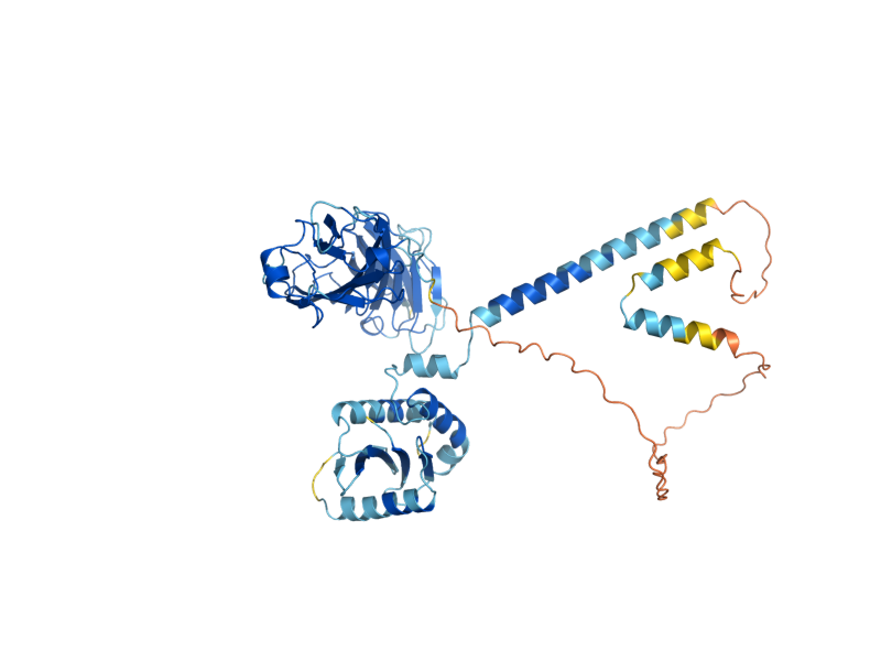 AlphaFold predicted structure of RET2