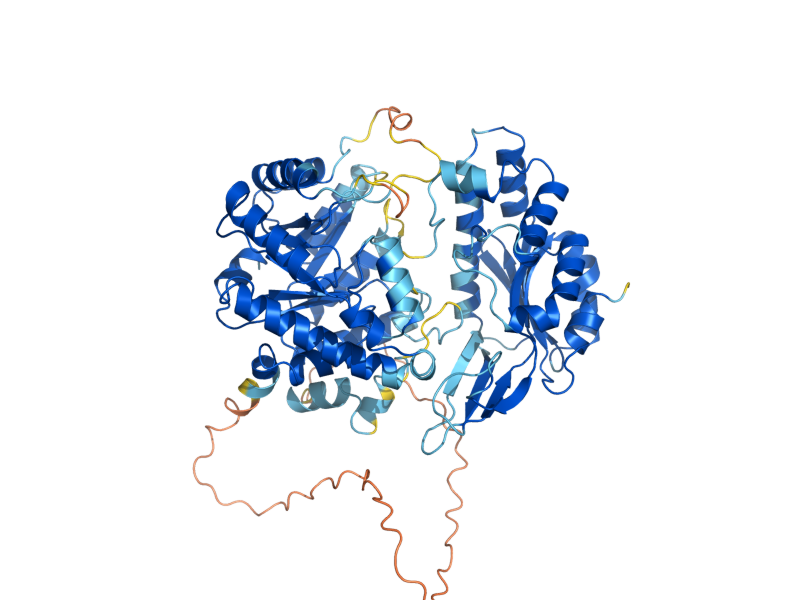 AlphaFold predicted structure of MET12