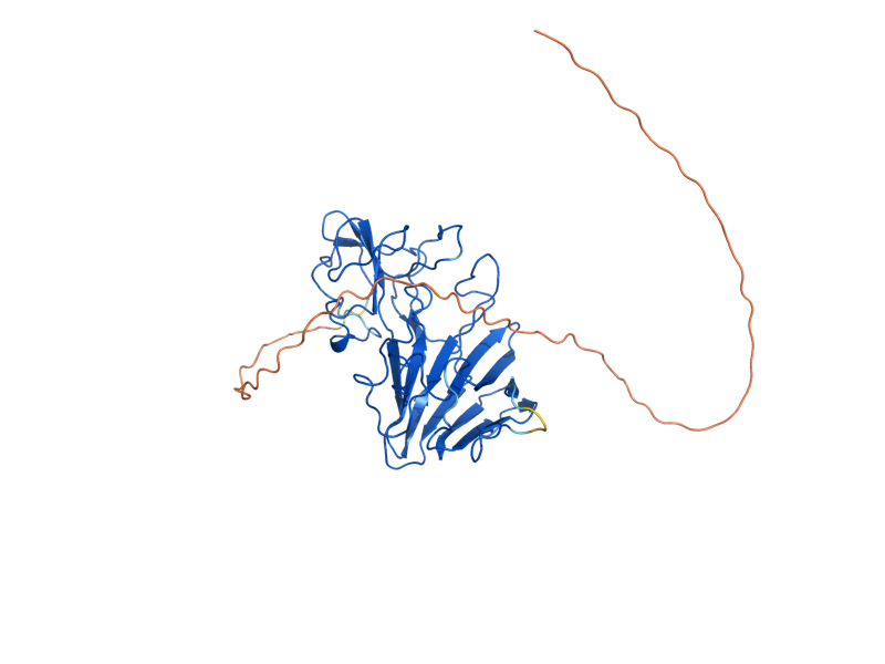 AlphaFold predicted structure of NCA3