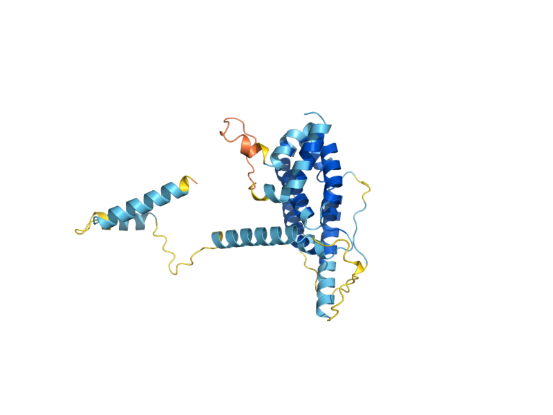 AlphaFold predicted structure of CTK3