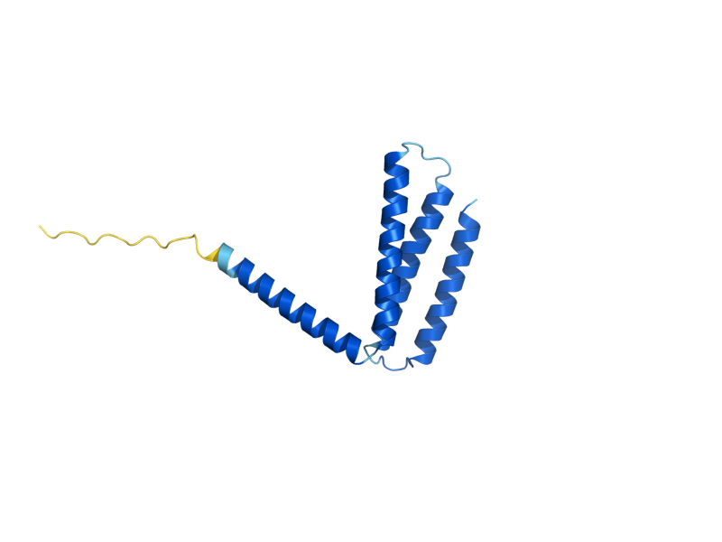 AlphaFold predicted structure of OST2