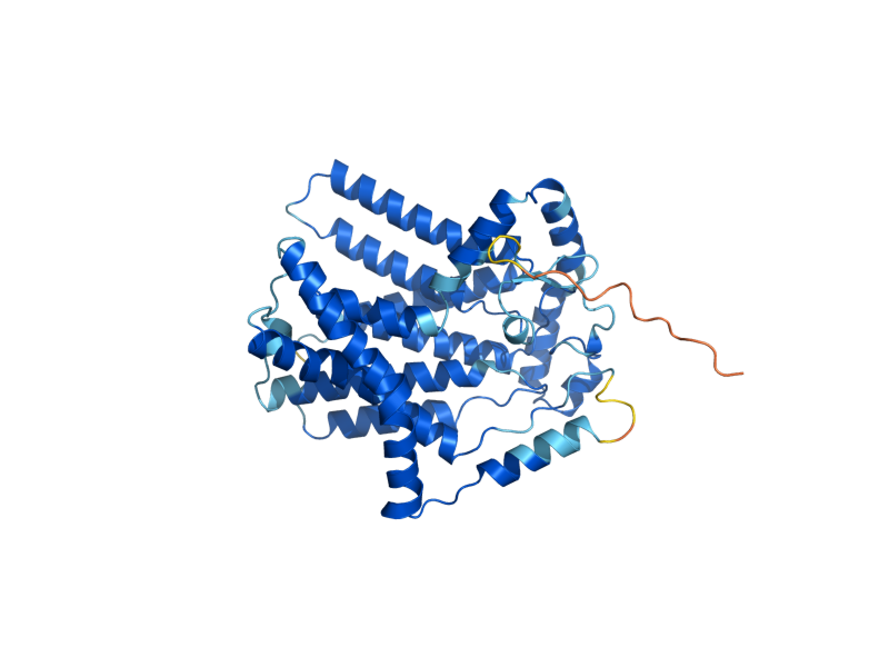 AlphaFold predicted structure of LCB3