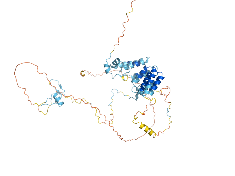 AlphaFold predicted structure of MAD3