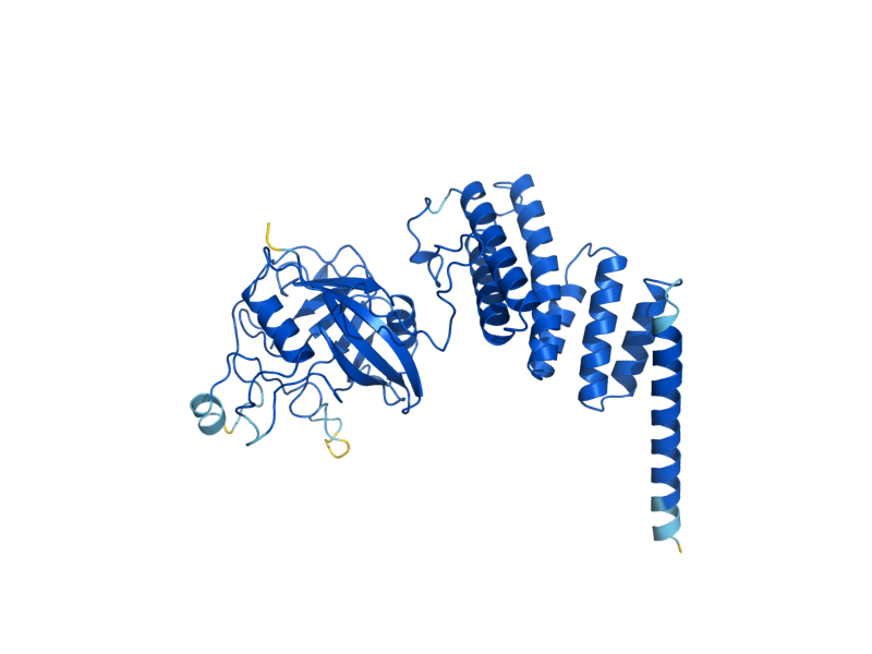 AlphaFold predicted structure of CPR7