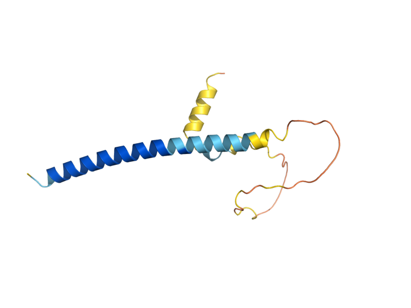 AlphaFold predicted structure of EAF6