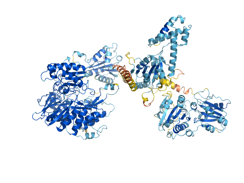 AlphaFold predicted structure of MET5