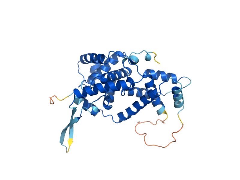AlphaFold predicted structure of SSN8