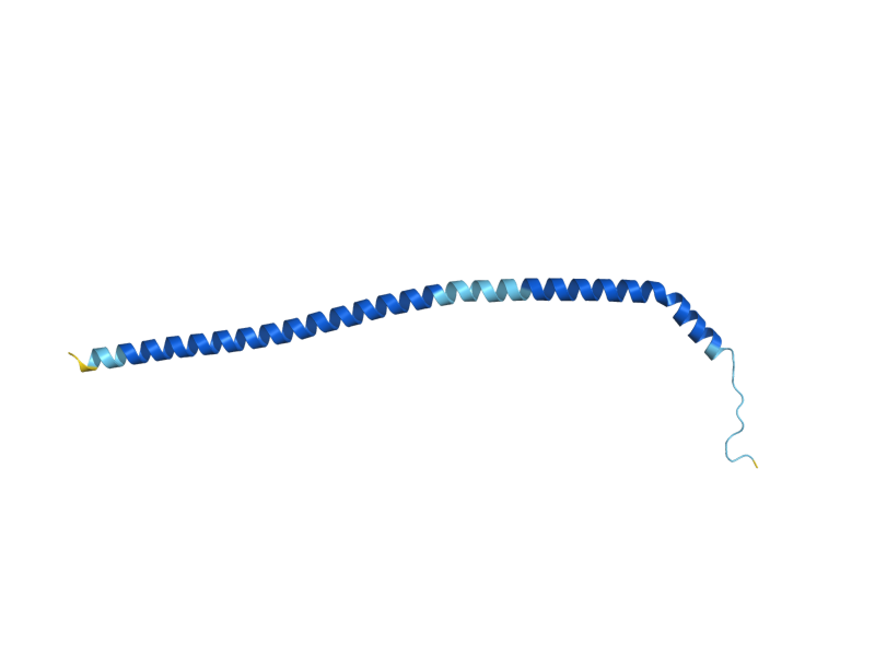 AlphaFold predicted structure of VMA10