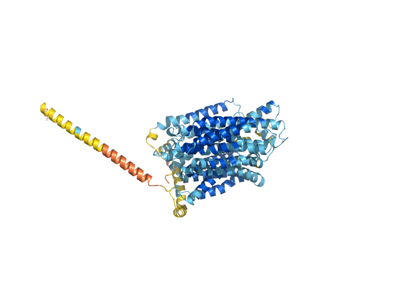 AlphaFold predicted structure of AZR1