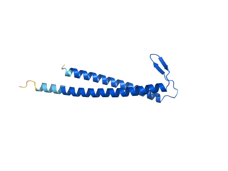 AlphaFold predicted structure of YKE2