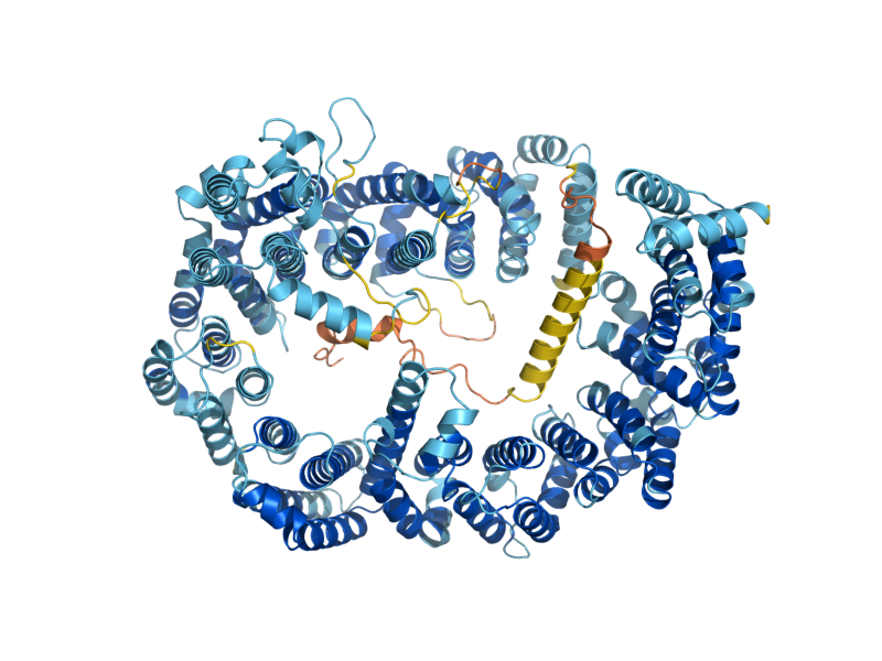 AlphaFold predicted structure of MSN5