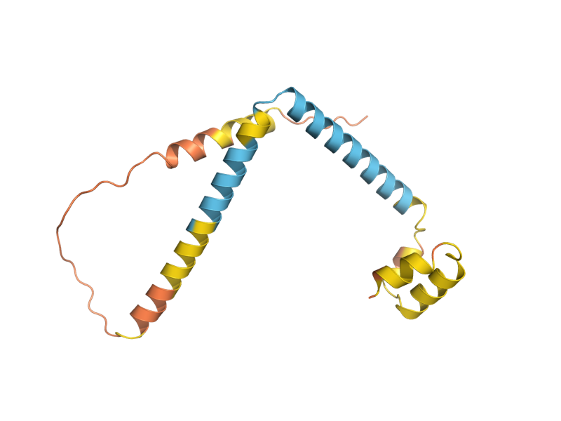 AlphaFold predicted structure of YGL230C