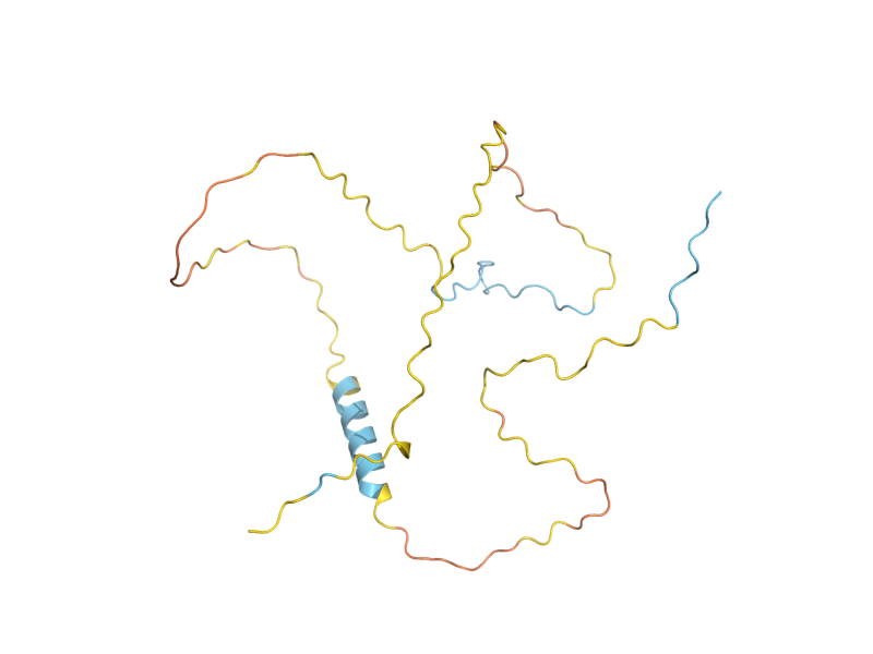 AlphaFold predicted structure of EDC1