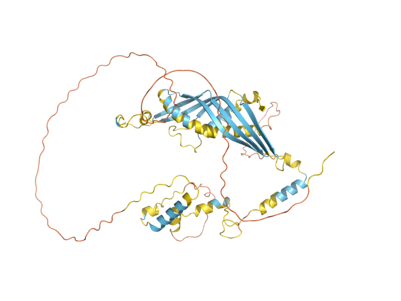 AlphaFold predicted structure of MDM34