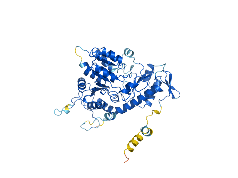 AlphaFold predicted structure of STR3