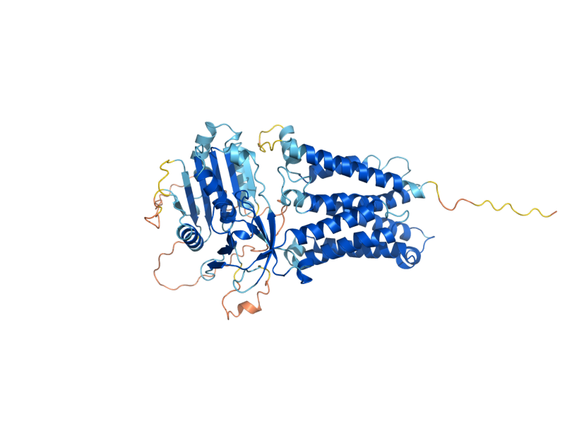 AlphaFold predicted structure of AIM14