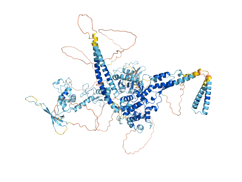 AlphaFold predicted structure of ITC1